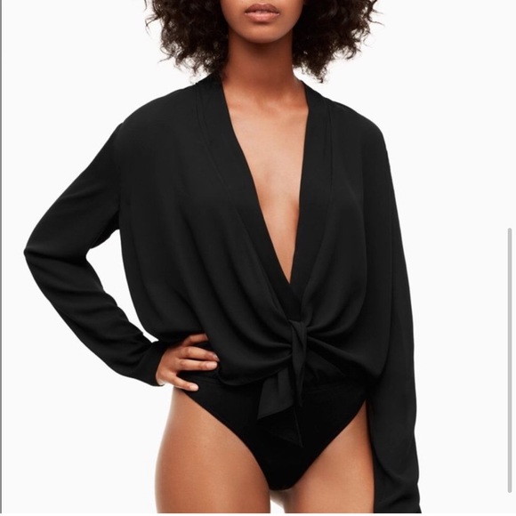 Babaton Edgard bodysuit teal - Picture 1 of 7